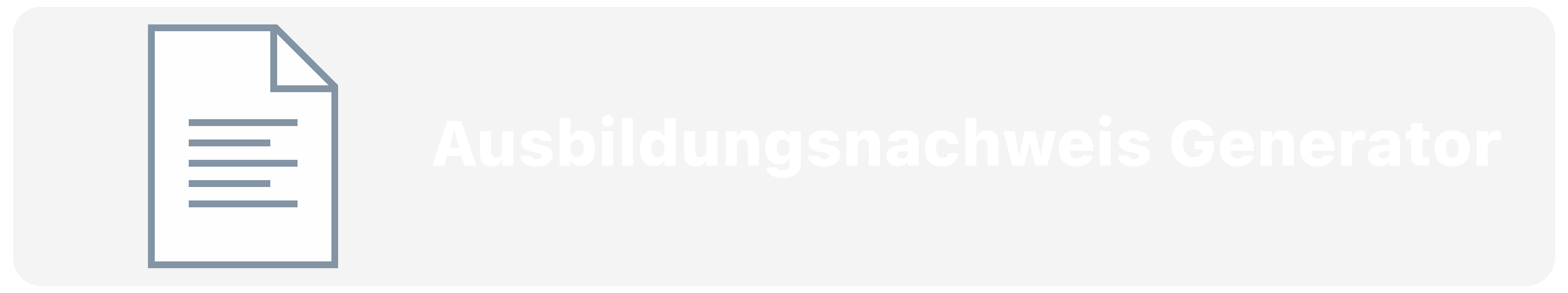 Ausbildungsnachweis Generator