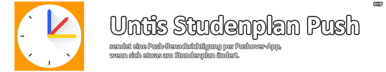 Untis Stundenplan Push